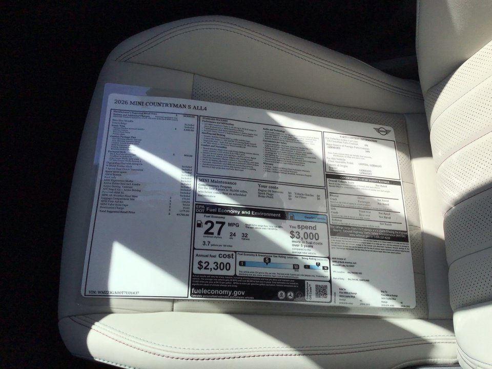 New 2026 MINI Cooper Countryman S image 33
