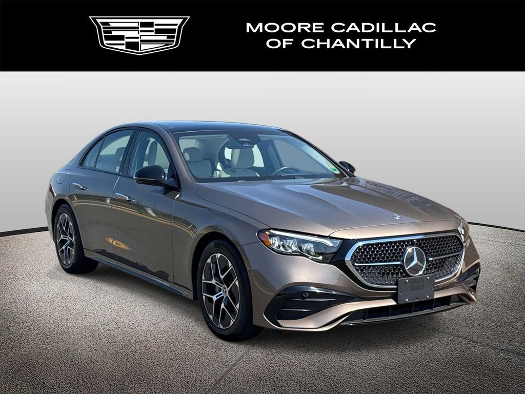 Used 2025 Mercedes-Benz E 350 4MATIC Sedan image 1
