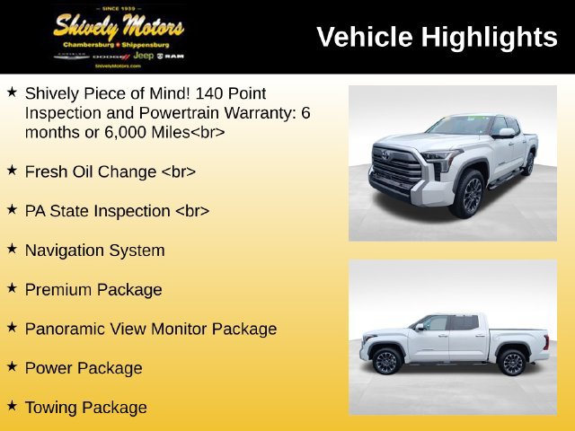 Used 2023 Toyota Tundra Limited AWD/4WD image 7
