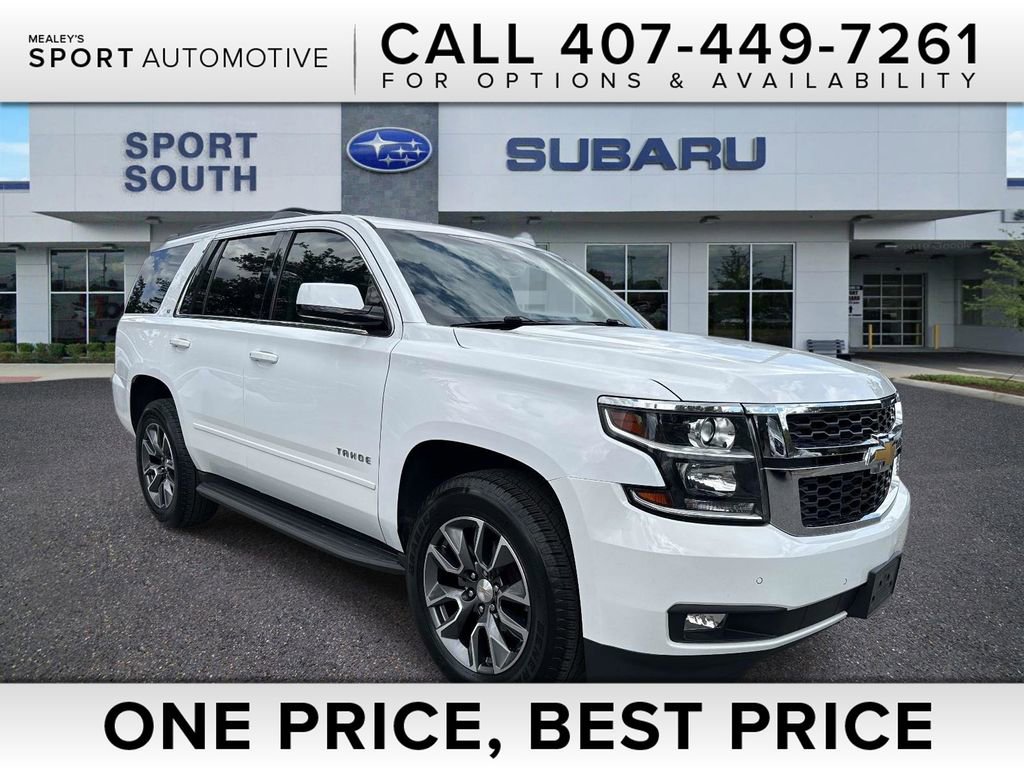 Used 2017 Chevrolet Tahoe LT w/ Luxury Package AWD/4WD image 1