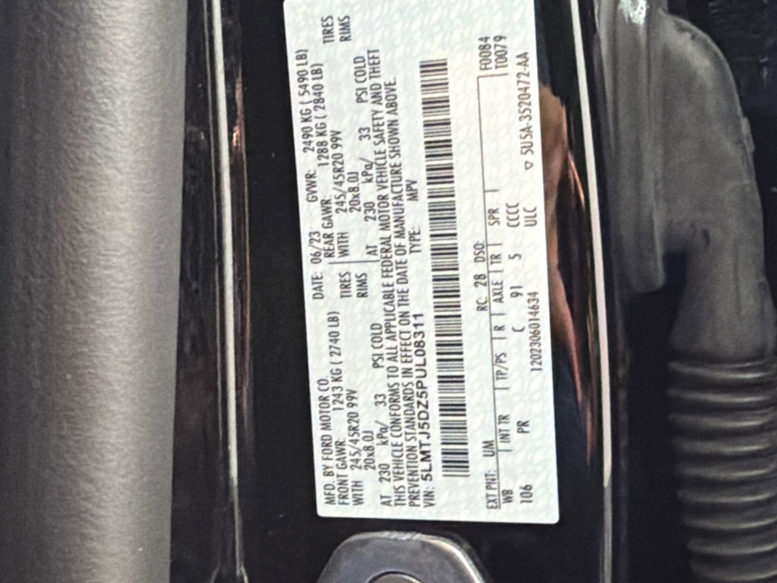 Used 2023 Lincoln Corsair Grand Touring w/ Equipment Group 302A image 35