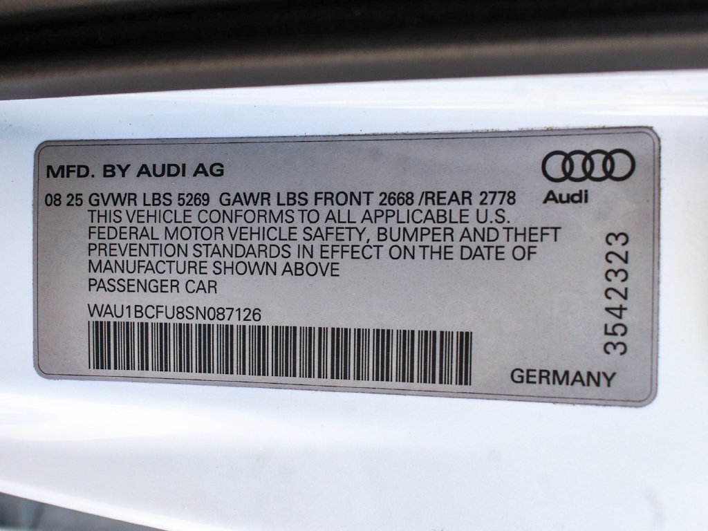 Used 2025 Audi A5 Premium w/ Convenience Package AWD/4WD image 14