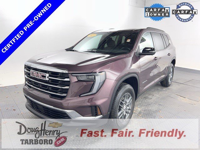 Certified 2025 GMC Acadia Elevation