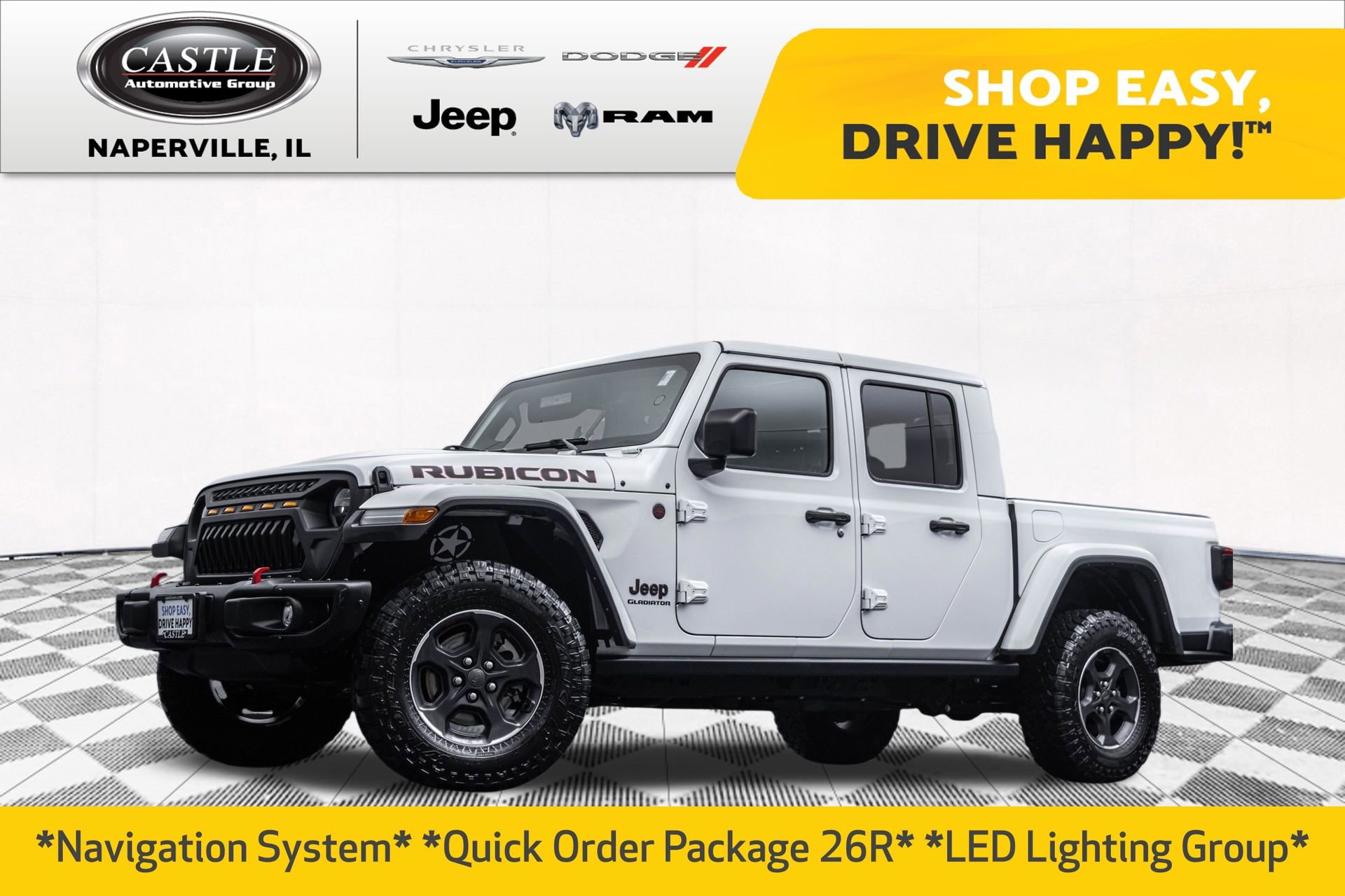 Used 2022 Jeep Gladiator Rubicon w/ LED Lighting Group