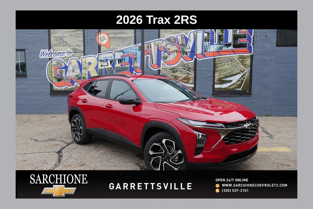 New 2026 Chevrolet Trax RS w/ Driver Confidence Package