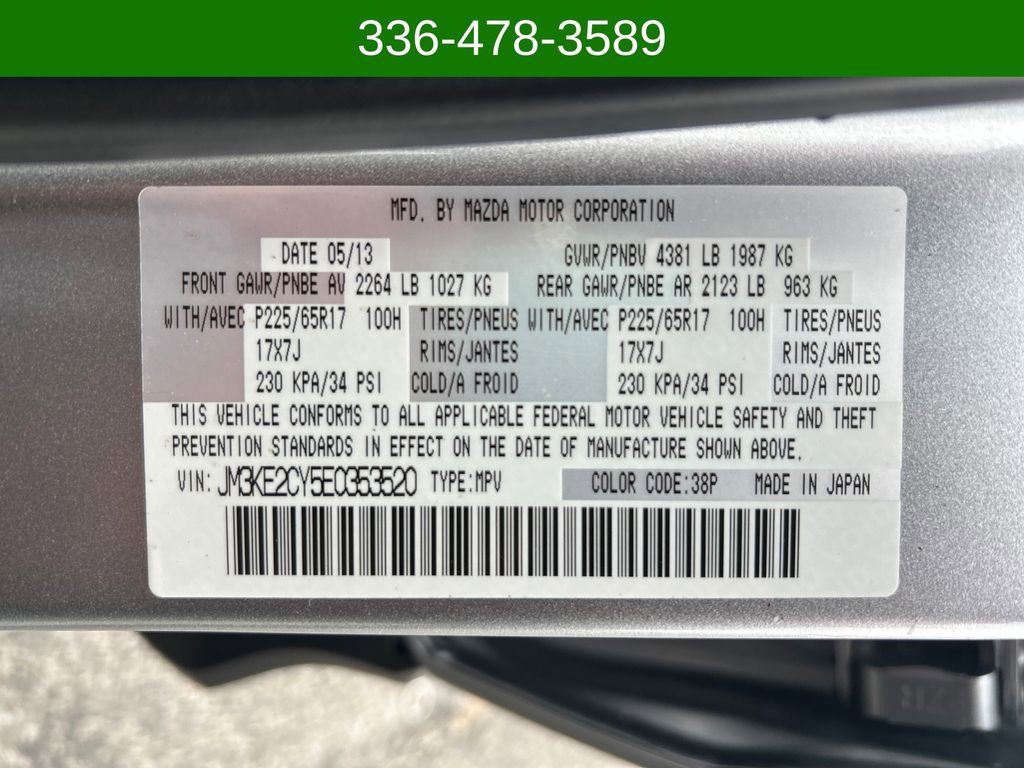 Used 2014 MAZDA CX-5 Touring image 27