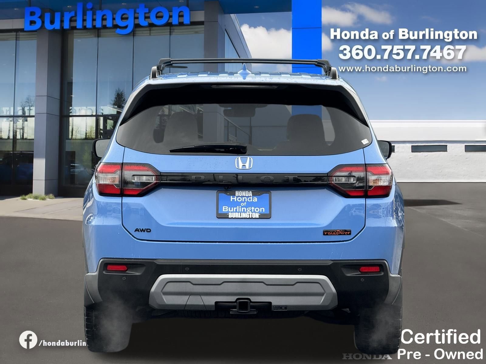 Certified 2024 Honda Pilot TrailSport image 6