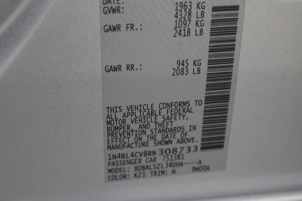Used 2024 Nissan Altima 2.5 SR FWD image 28