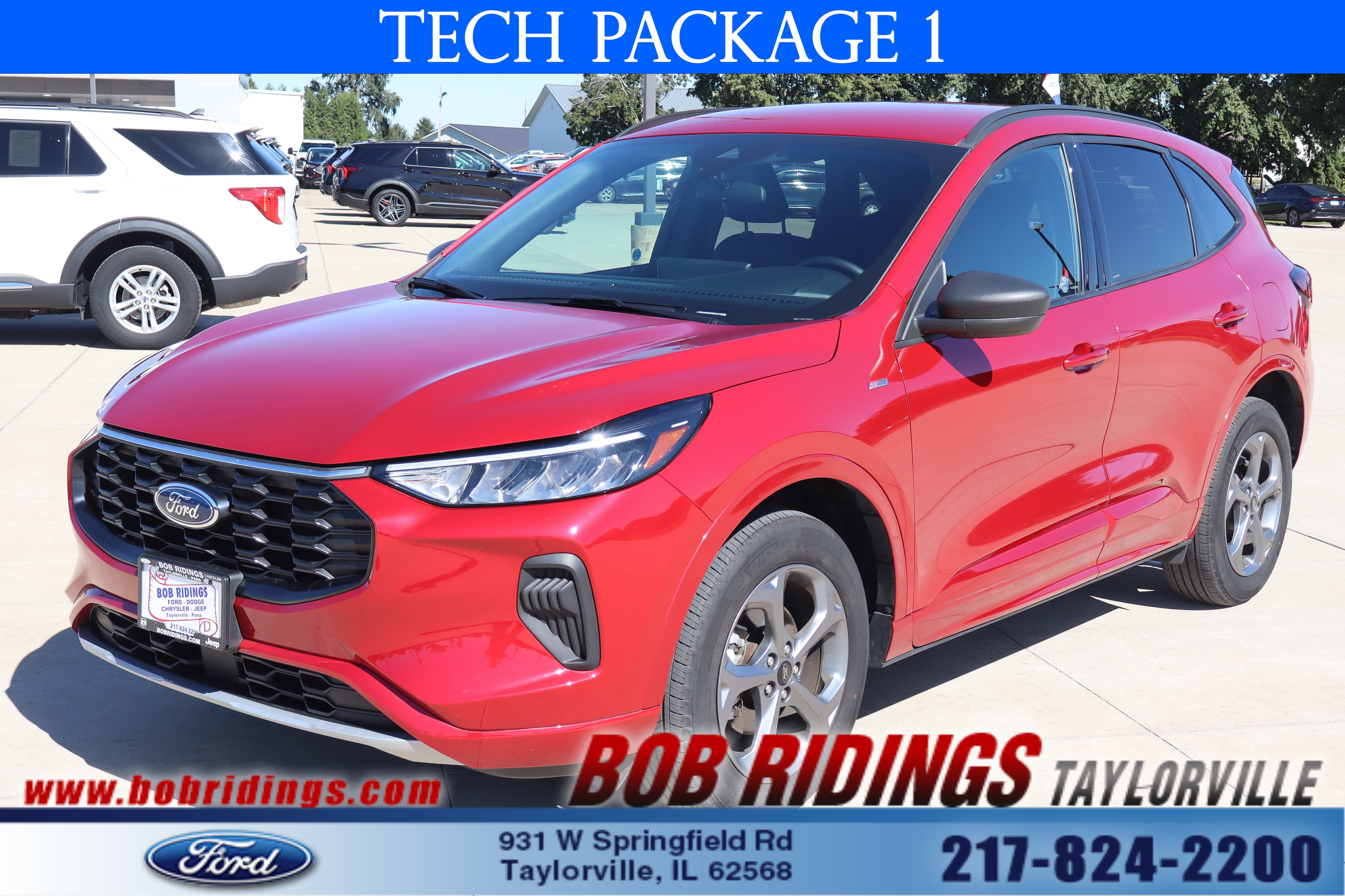 Used 2024 Ford Escape ST-Line w/ Tech Pack #1 AWD/4WD image 1