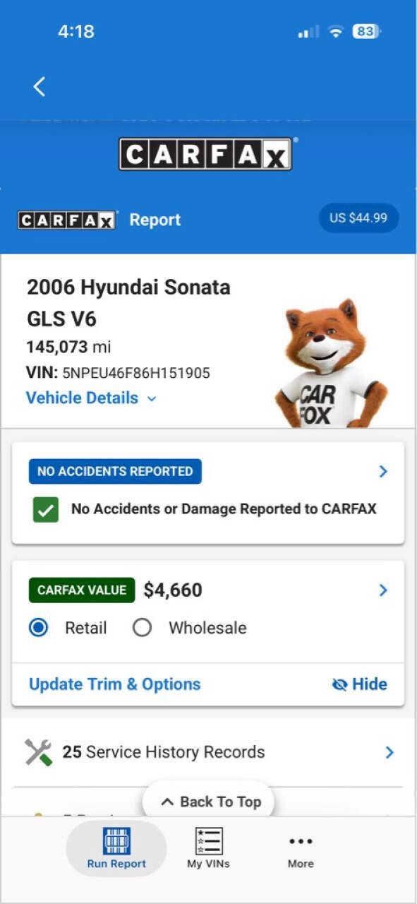 Used 2006 Hyundai Sonata V6 FWD image 25