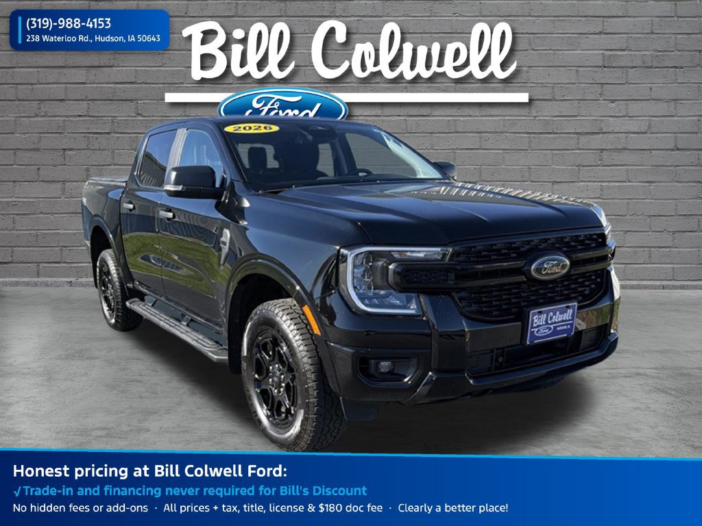 Certified 2025 Ford Ranger XLT w/ Equipment Group 301A High AWD/4WD image 1