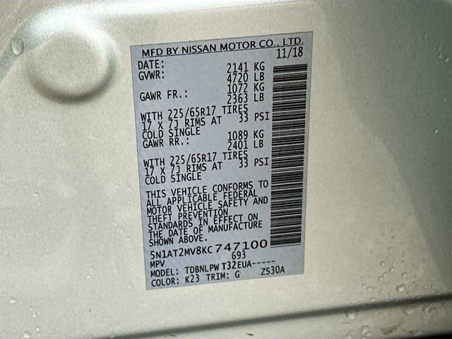 Used 2019 Nissan Rogue S AWD/4WD image 31