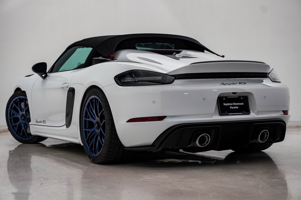 New 2025 Porsche 718 Boxster Spyder RS image 3
