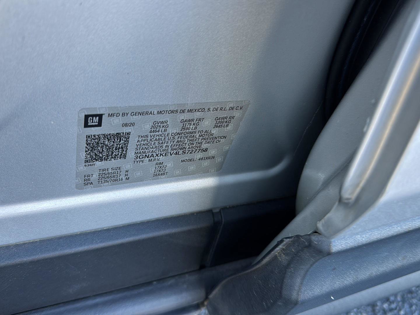 Certified 2020 Chevrolet Equinox LT image 36