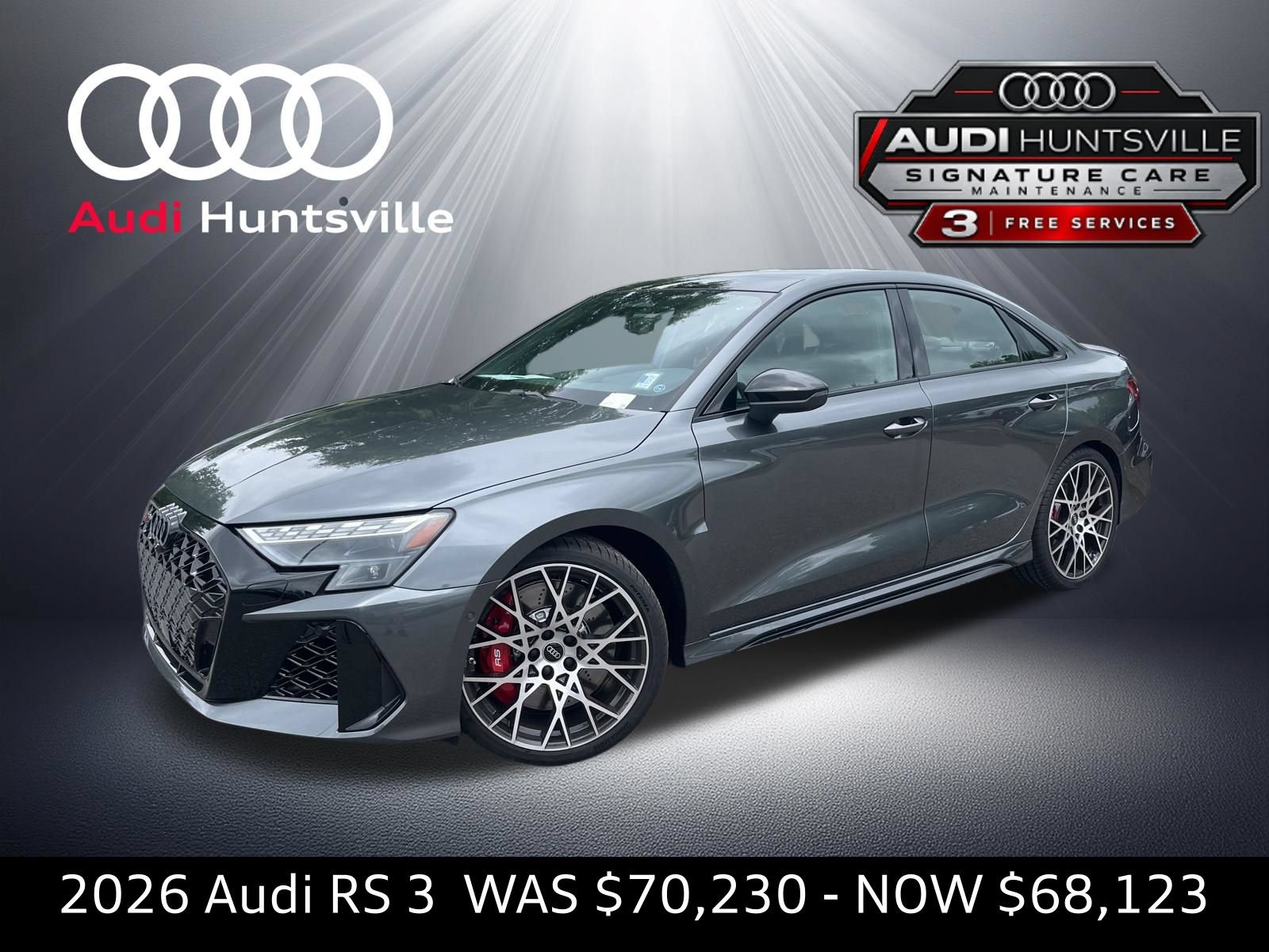 New 2026 Audi RS 3 AWD/4WD image 1
