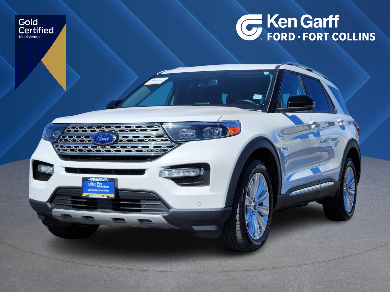 Certified 2023 Ford Explorer Limited w/ Limited Technology Package image 1