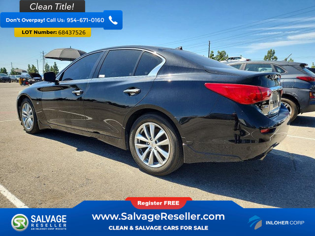 Used 2015 INFINITI Q50 Premium w/ Navigation Package AWD/4WD image 3