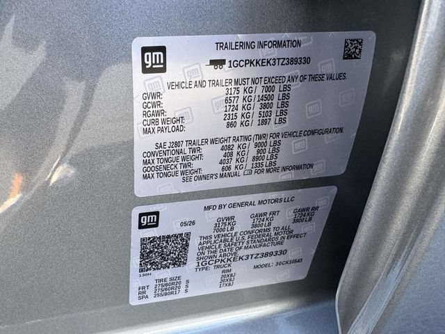 Used 2026 Chevrolet Silverado 1500 LT AWD/4WD image 25
