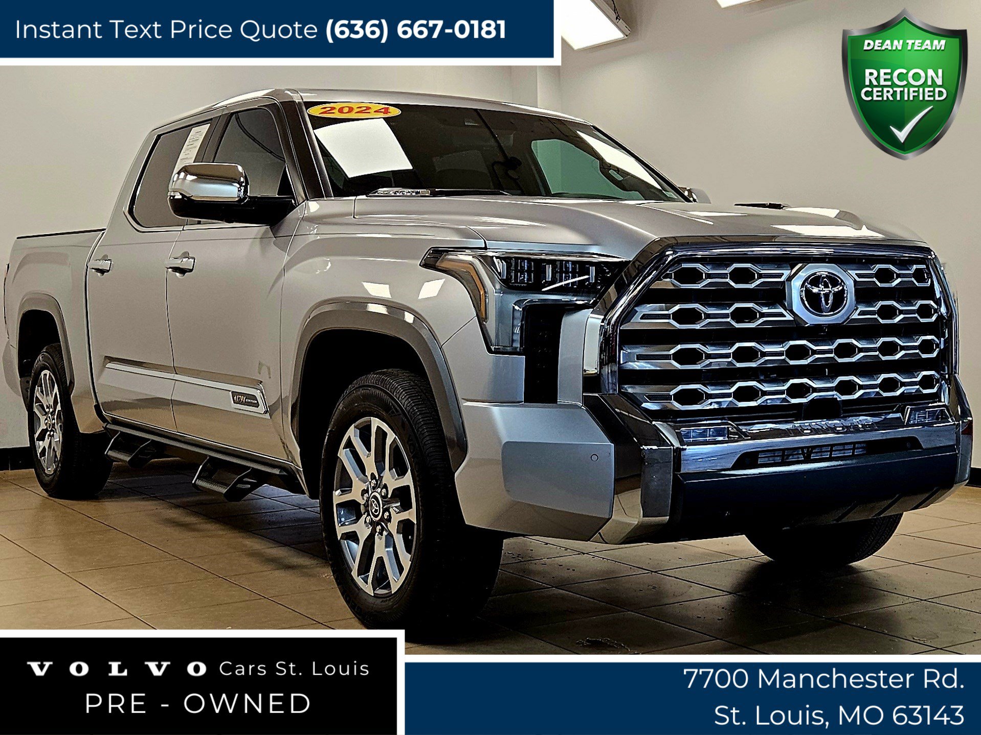 Used 2024 Toyota Tundra 1794 Edition AWD/4WD video 1
