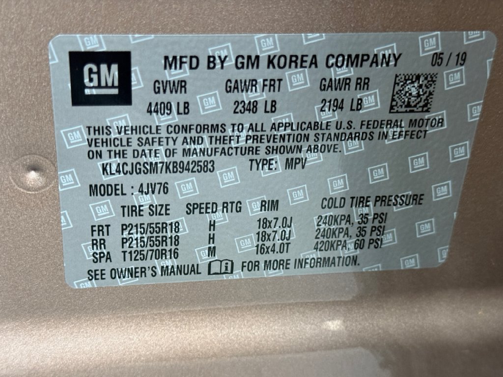 Used 2019 Buick Encore Essence w/ Experience Buick Package AWD/4WD image 28