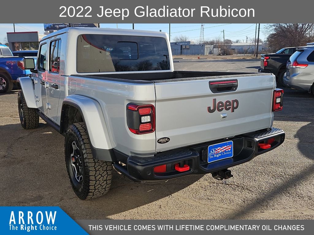 Used 2022 Jeep Gladiator Rubicon w/ LED Lighting Group image 9