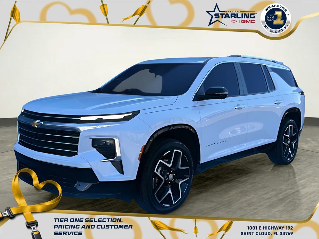 New 2026 Chevrolet Traverse High Country w/ LPO, Floor Liner Package image 1