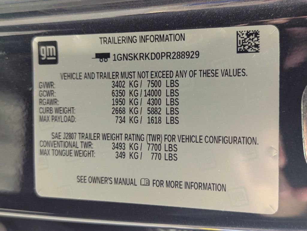 Used 2023 Chevrolet Tahoe RST w/ Luxury Package AWD/4WD image 34