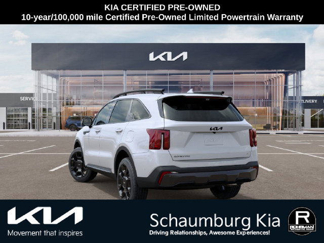 Certified 2025 Kia Sorento SX Prestige w/ Sage Leather Package AWD/4WD image 4