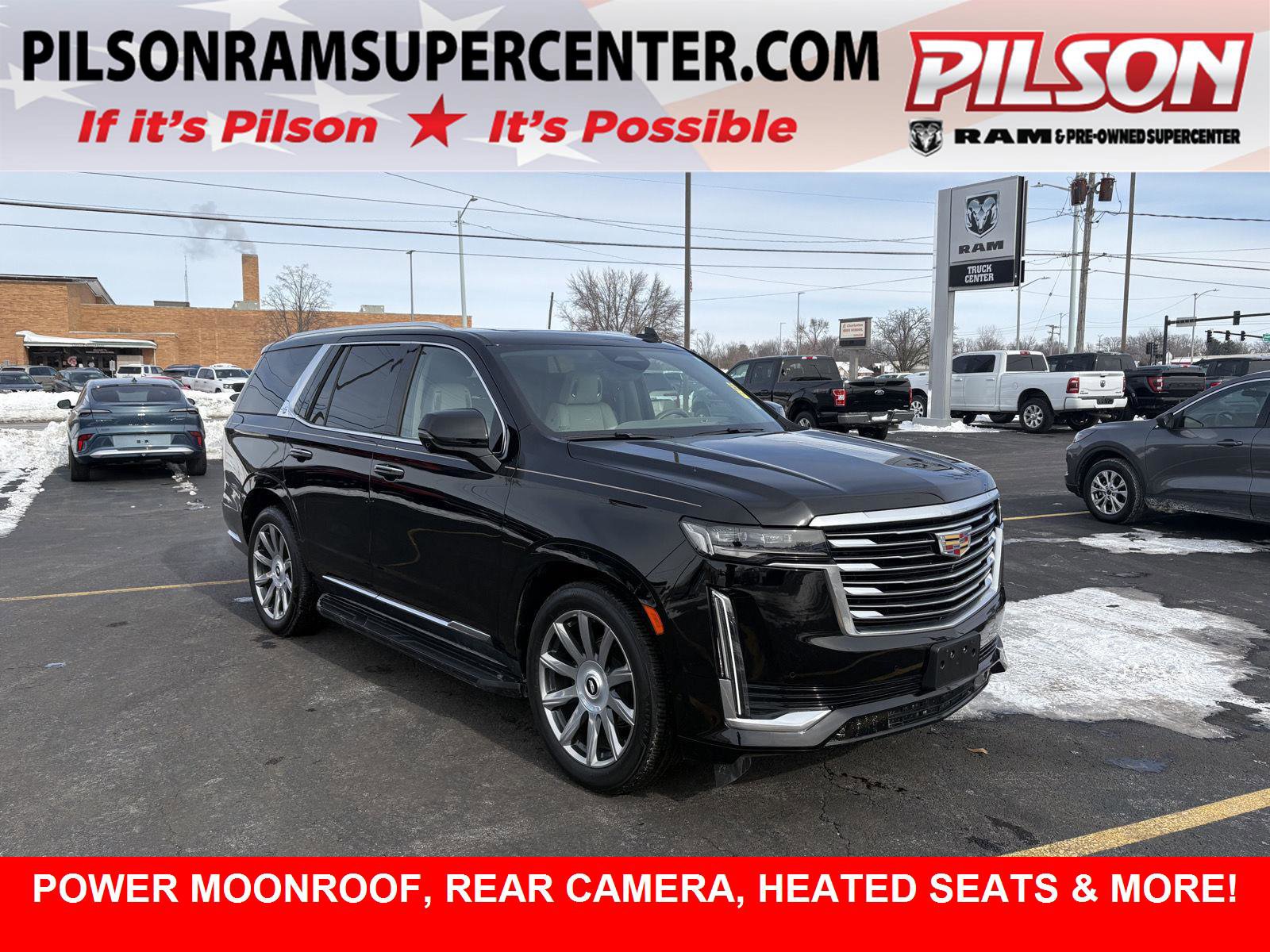 Used 2022 Cadillac Escalade Premium Luxury Platinum video 1