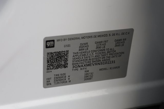 Used 2022 Chevrolet Equinox RS w/ RS Leather Package image 25