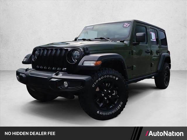 Used 2021 Jeep Wrangler Unlimited Sport