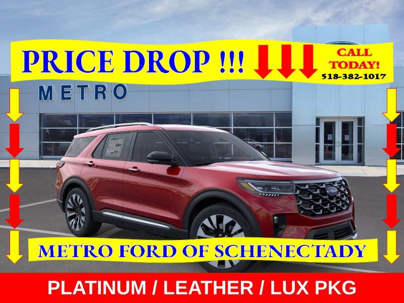 New 2026 Ford Explorer Platinum image 1