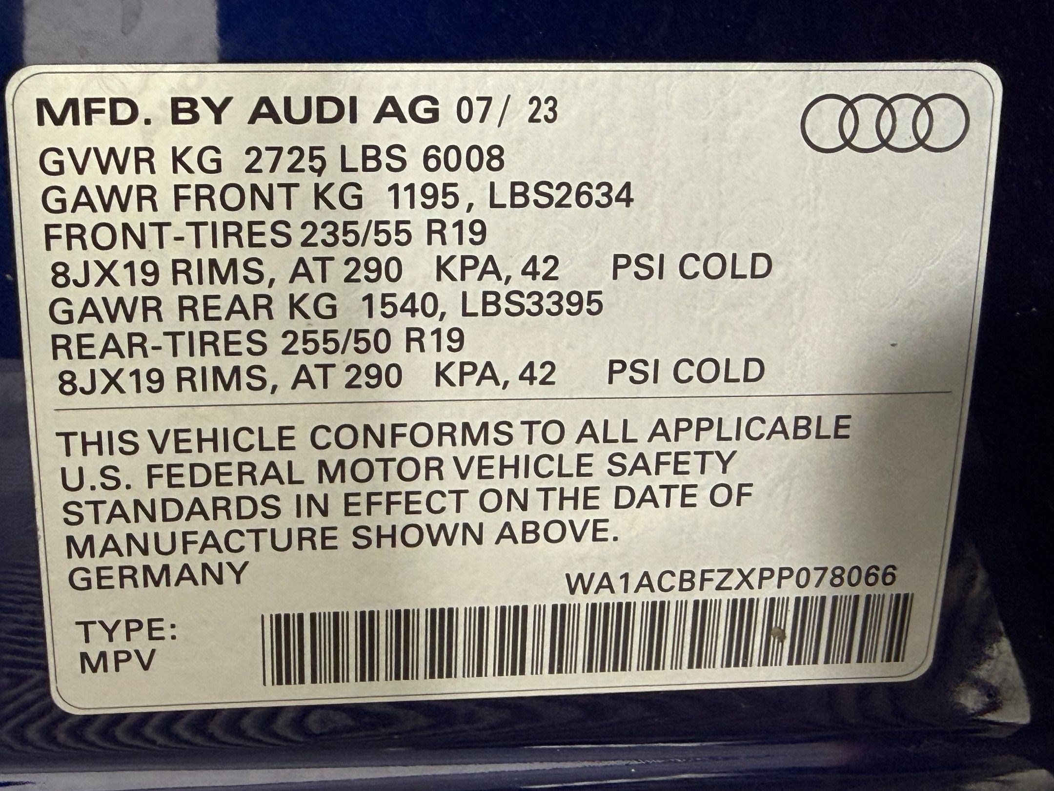 Certified 2023 Audi Q4 e-tron Premium w/ Convenience Package RWD image 25