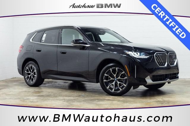 Certified 2025 BMW X3 xDrive30 w/ Convenience Package