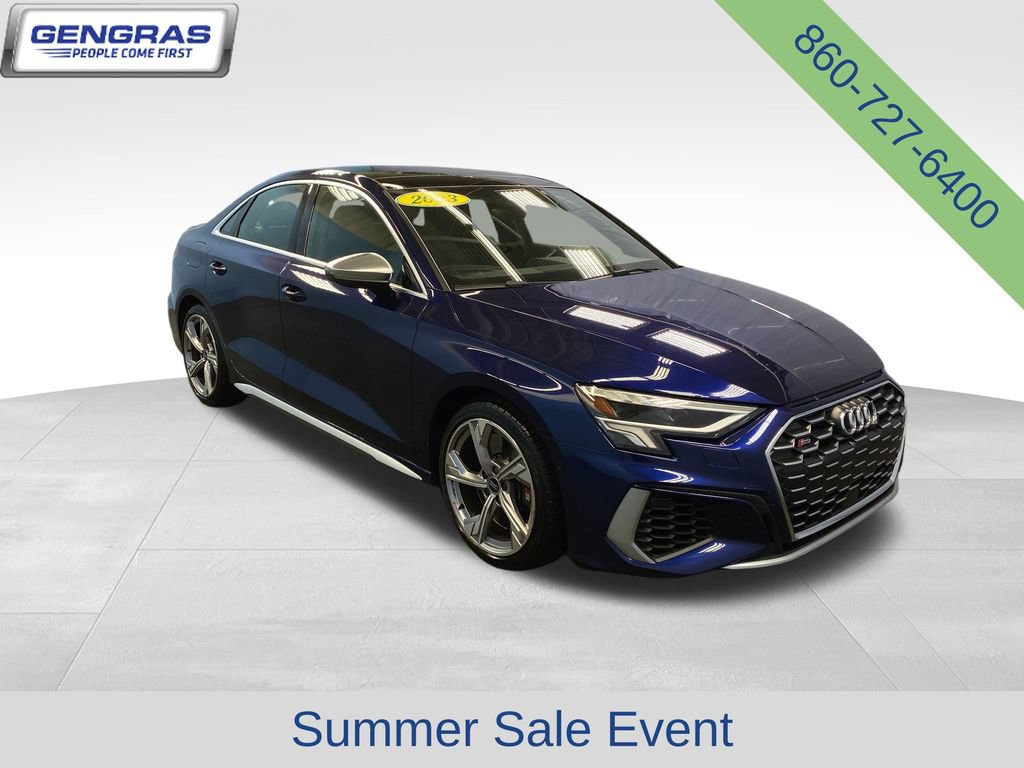 Used 2023 Audi S3 Premium Plus w/ Premium Plus Package AWD/4WD 360° Tour