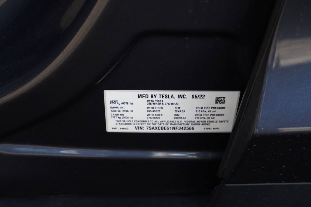 Used 2022 Tesla Model X Plaid AWD/4WD image 32