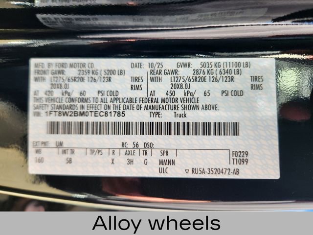 New 2026 Ford F250 Lariat w/ Black Appearance Package image 28