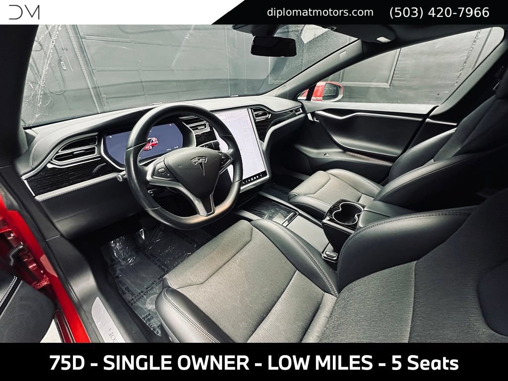 Used 2017 Tesla Model S 75D AWD/4WD image 17