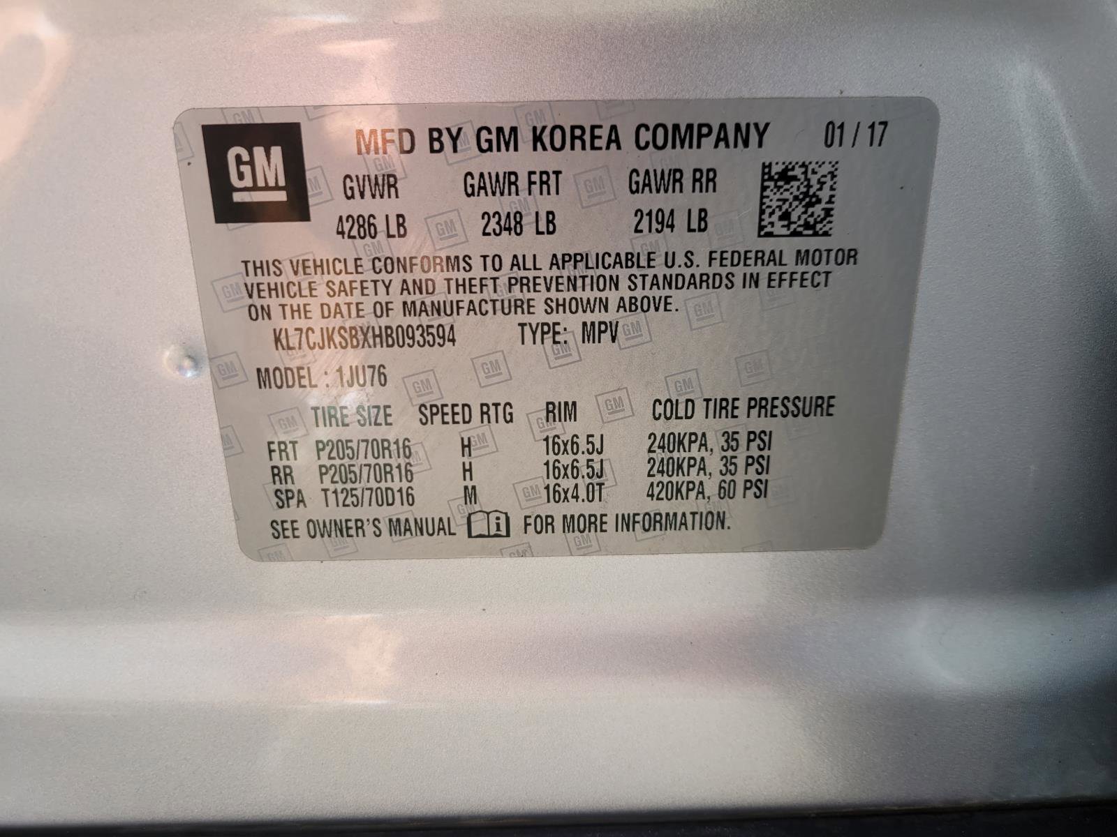 Used 2017 Chevrolet Trax LS image 29