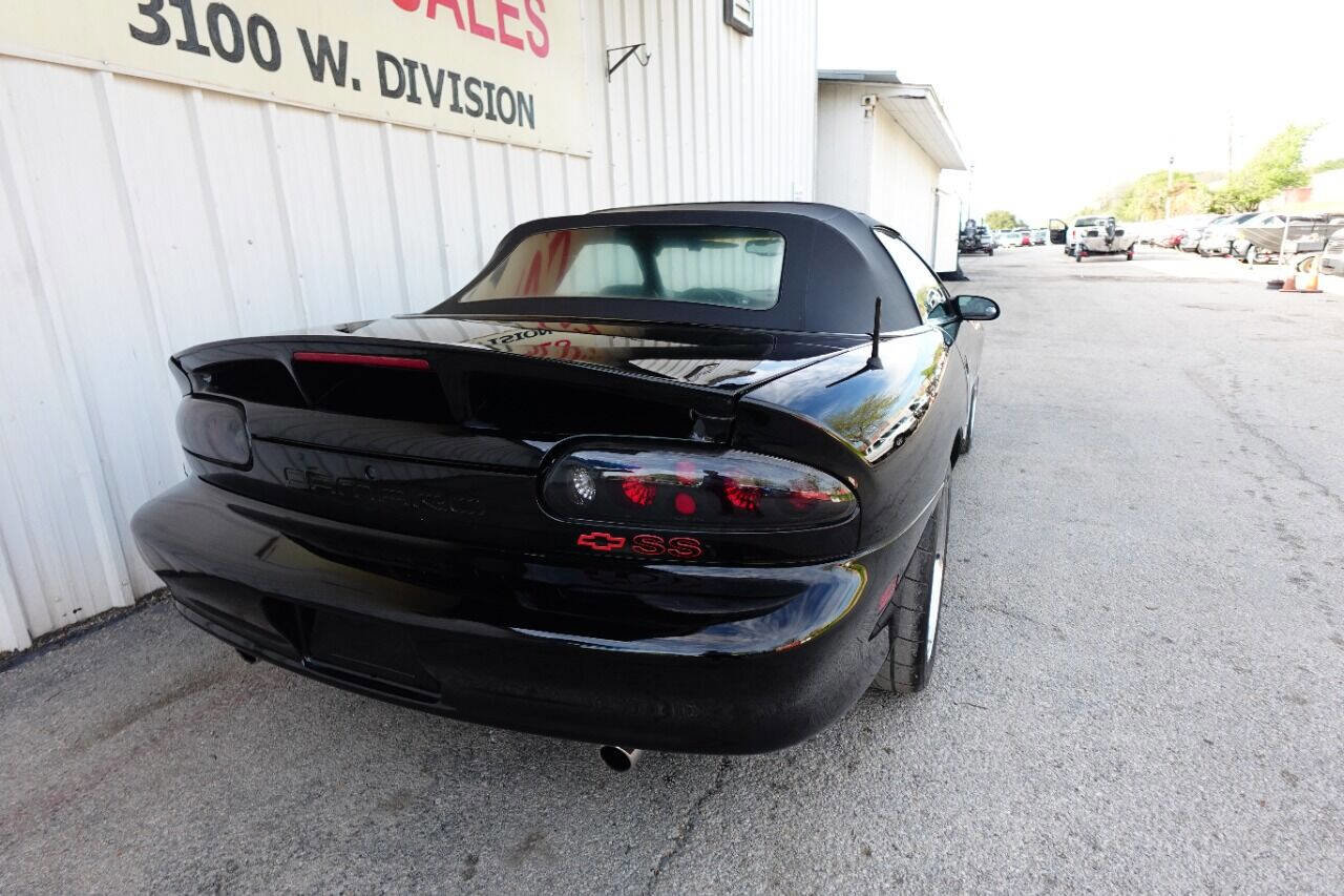 Used 1999 Chevrolet Camaro Z28 w/ SS Performance/Appearance Pkg image 7