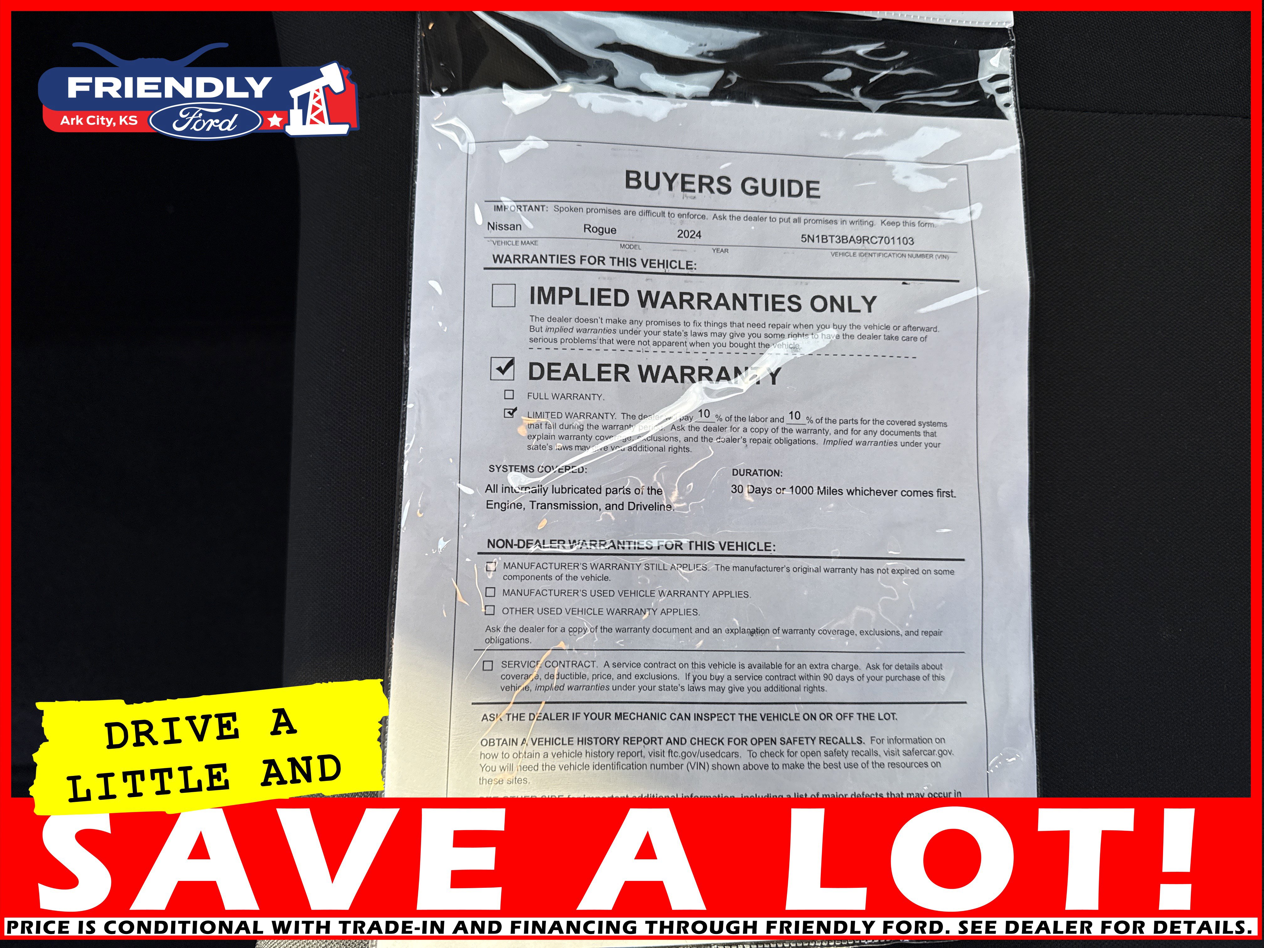 Used 2024 Nissan Rogue SV image 25