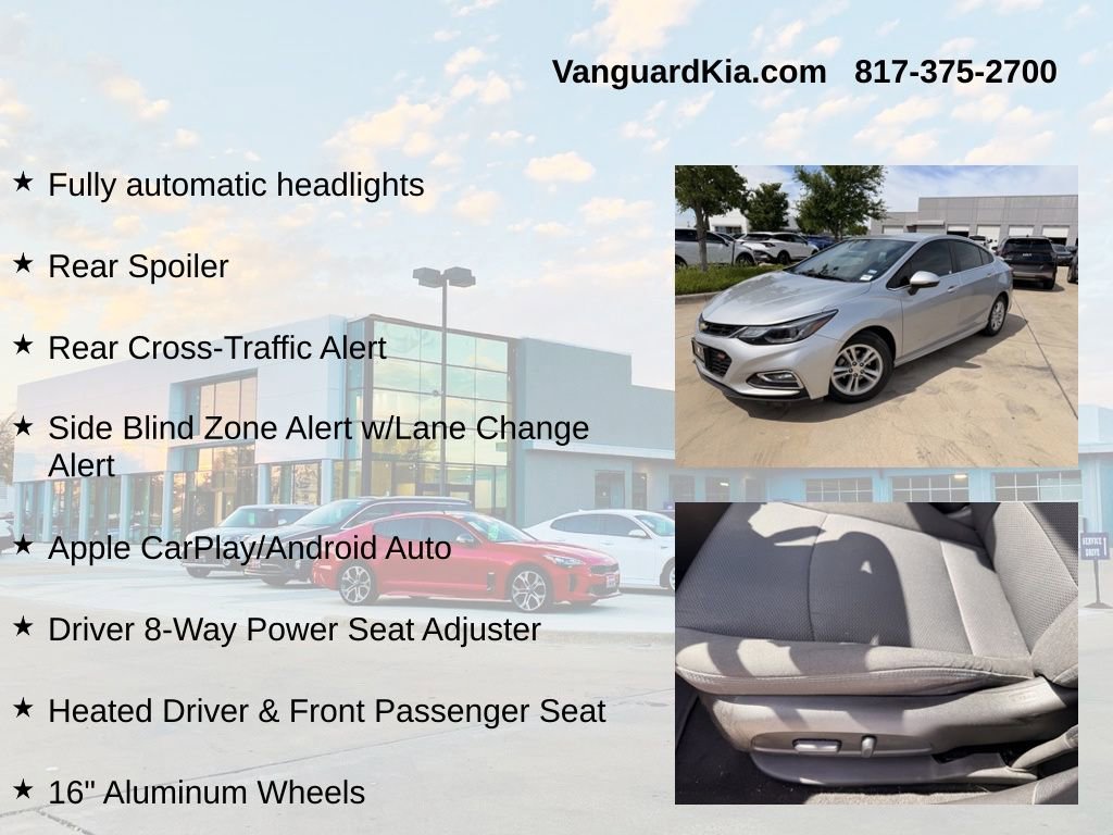 Used 2017 Chevrolet Cruze LT w/ Convenience Package image 18