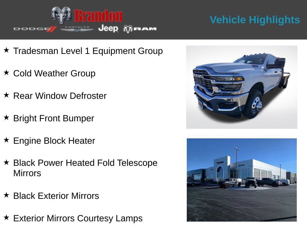 New 2026 RAM 3500 Tradesman w/ Chrome Appearance Group AWD/4WD video 2