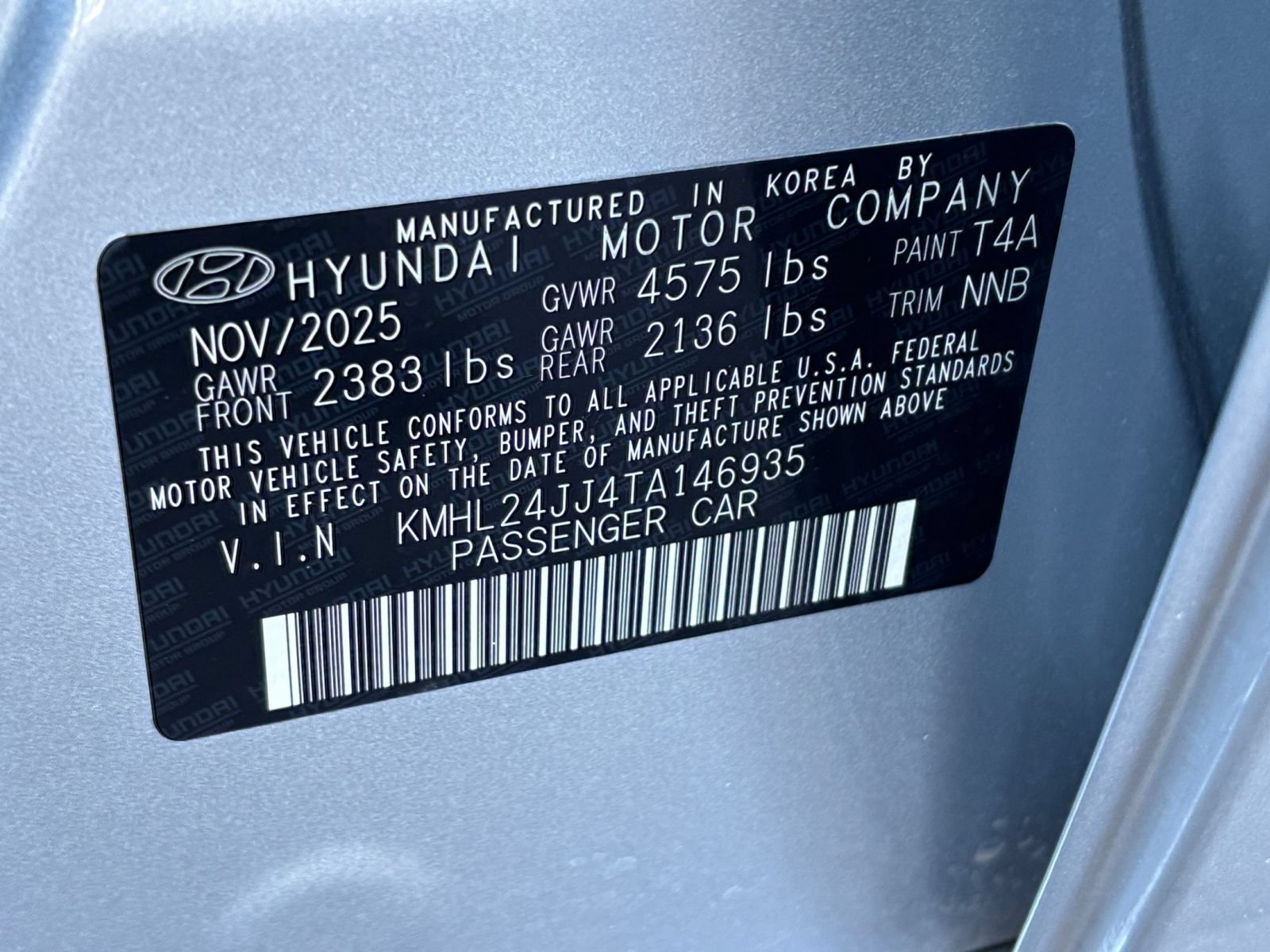 Used 2026 Hyundai Sonata Blue FWD image 29