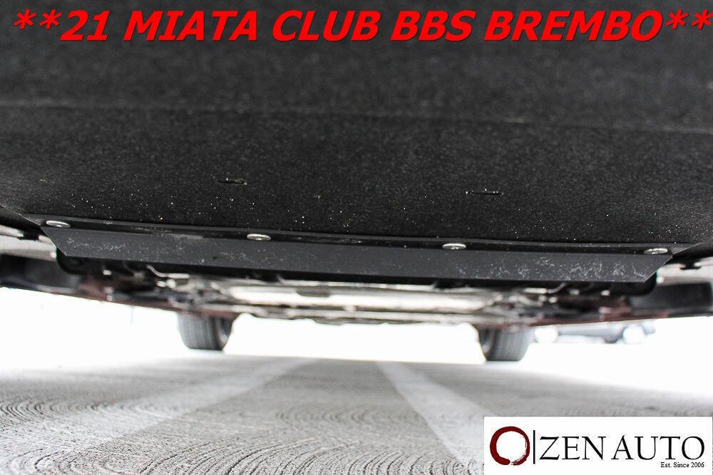 Used 2021 MAZDA MX-5 Miata Club w/ Brembo/BBS Recaro Package image 54