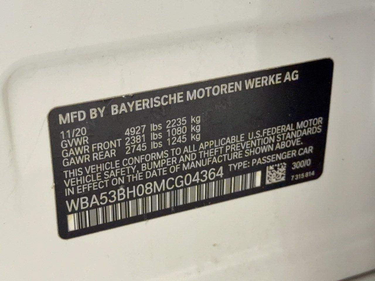 Used 2021 BMW 530i w/ M Sport Package RWD image 31