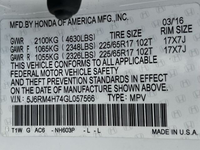 Used 2016 Honda CR-V EX-L image 36