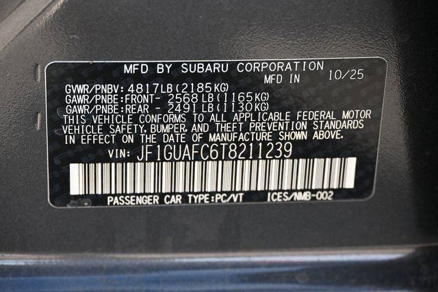 New 2026 Subaru Impreza 2.0i Sport image 18