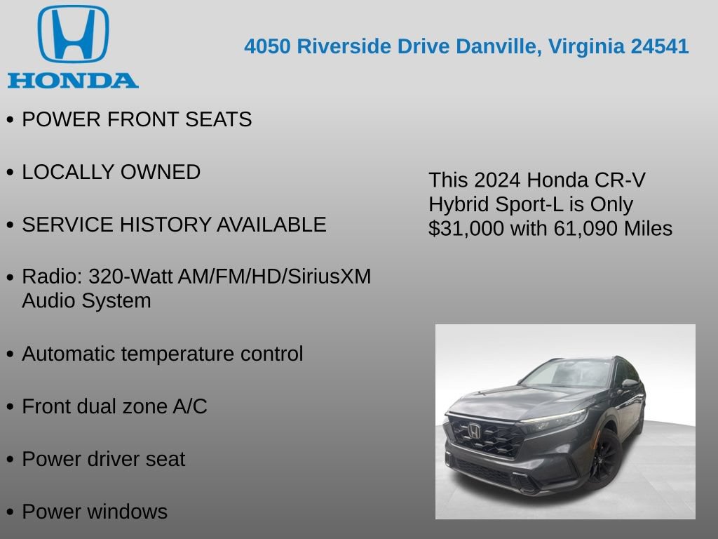 Used 2024 Honda CR-V Sport-L image 7