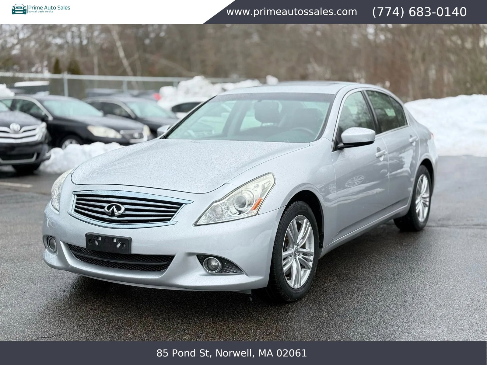 Used 2012 INFINITI G37 x Sedan w/ Premium Pkg image 4